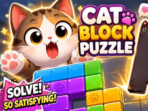 Cat Block Puzzle game cover