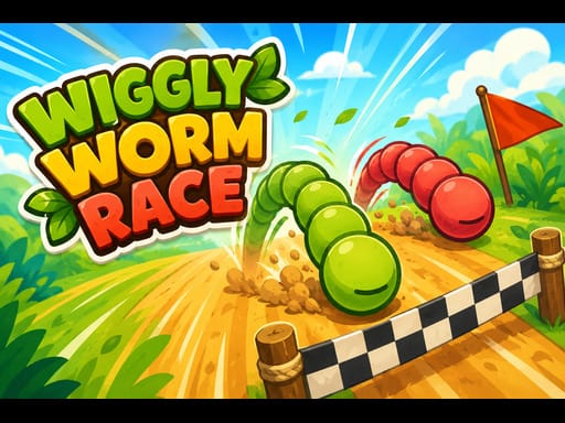 Wiggly Worm Race game cover